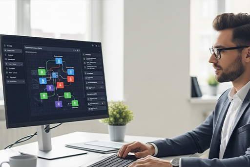 Security-focused network operations dashboard